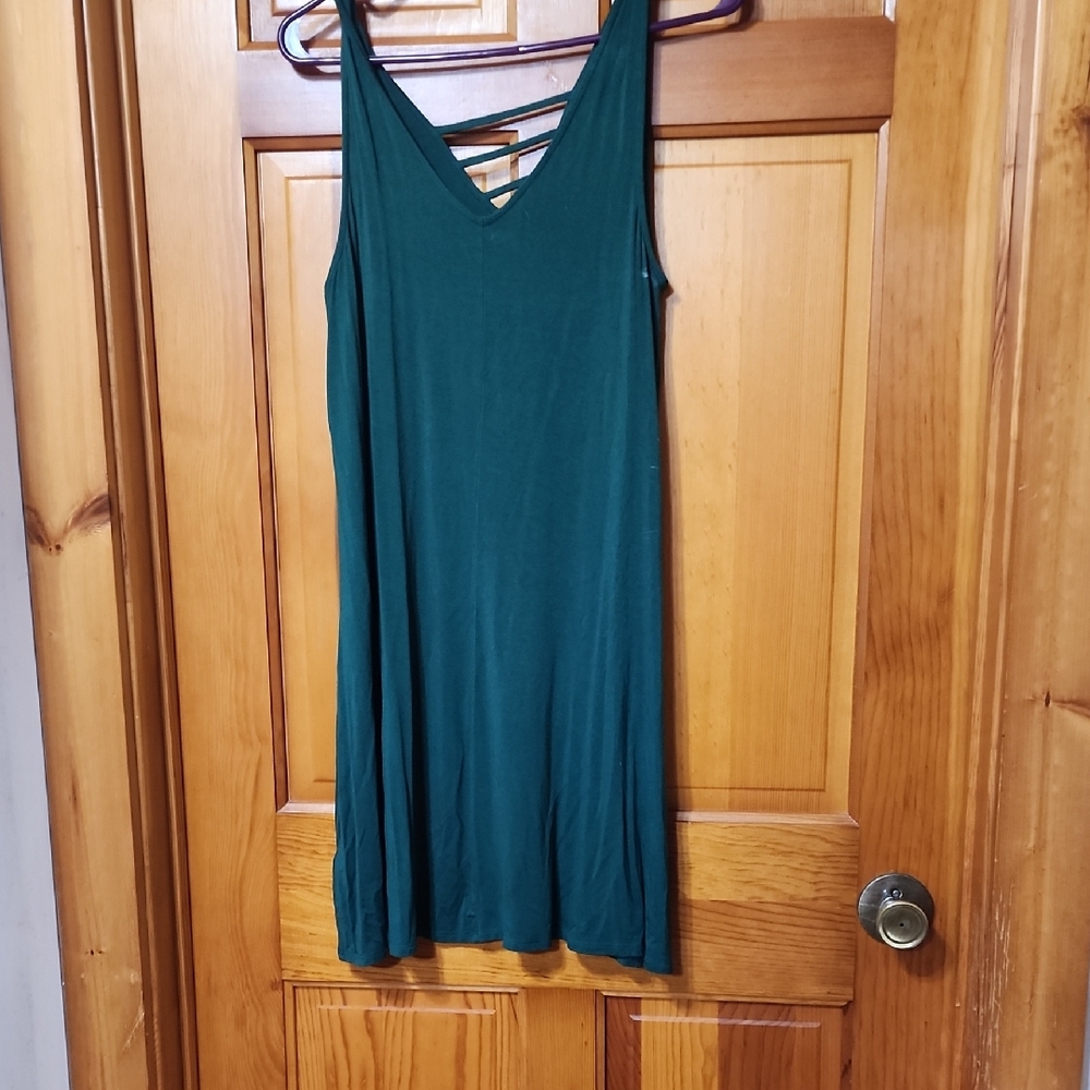 Maurices Teal Sleeveless Mini Dress